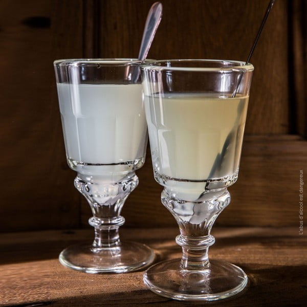 Stiklinių ir nerūdijančių šaukštų rinkinys 300 ml Absinthe – La Rochére-image-1