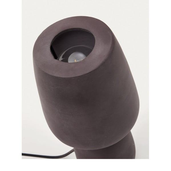 Stalinis šviestuvas tamsiai rudos spalvos (aukštis 30 cm) Tandy – Kave Home-image-4