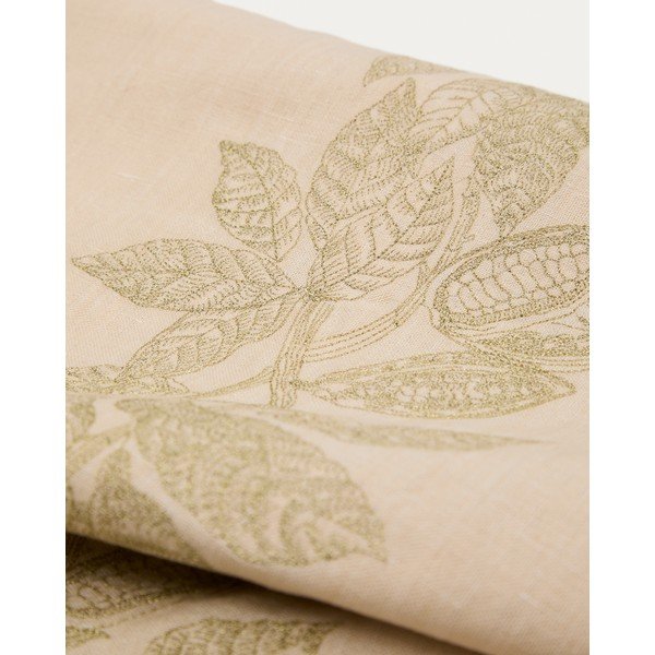 Iš lino mišinio staltiesė 150x250 cm Oreti – Kave Home-image-4