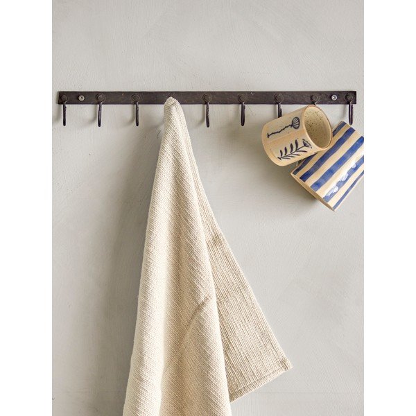 Iš metalo sieninė lentyna juodos spalvos Jolene – Bloomingville-image-1