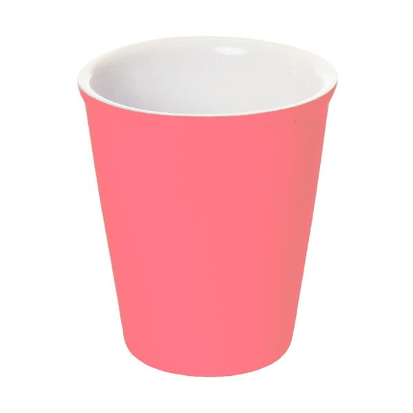 Rožinis keraminis espreso puodelis PT KITCHEN Silk