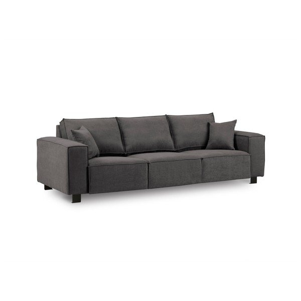 Tamsiai pilka sofa "Kooko Home Modern", 245 cm