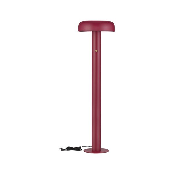 Bordo spalvos iš metalo pastatomas šviestuvas LED su pritemdymo funkcija (aukštis 142 cm) Noelia – Nova Luce