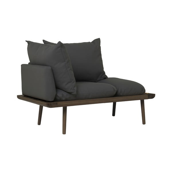 Sofa antracito spalvos 127 cm Lounge Around – UMAGE