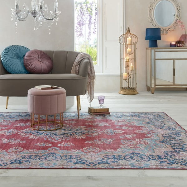 Raudonas kilimas Flair Rugs FOLD Colby, 160 x 230 cm-image-4