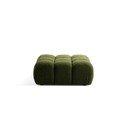 Iš boucle modulinė taburetė žalios spalvos Bellis – Micadoni Home