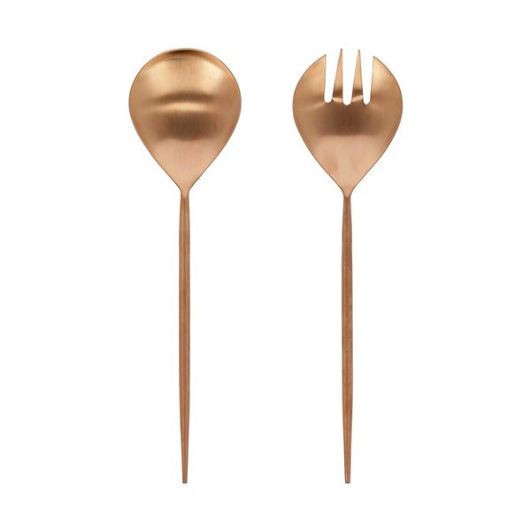 Iš nerūdijančio plieno įrankis salotoms 2 vnt. Kelda – Kave Home