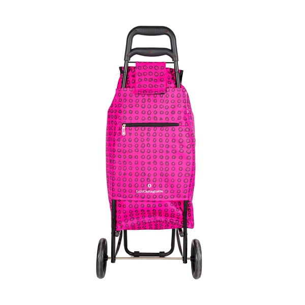 Lulucastagnette Ridey Magenta pirkinių krepšys vežimėliui, 37 l