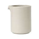 Baltas keraminis pieno ąsotis Blomus Pilar, 280 ml
