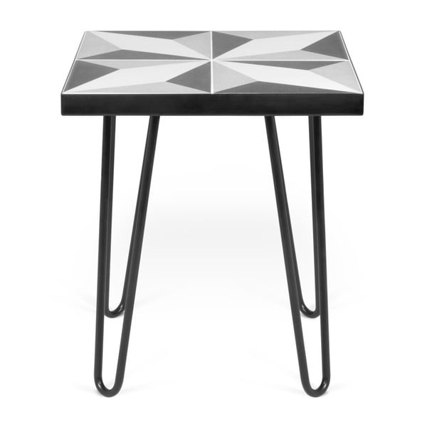 TemaHome "Arrow" juodas šoninis staliukas-image-1
