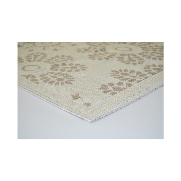 Smėlio spalvos patvarus kilimas Vitaus Papatya Bey, 100 x 300 cm-image-1