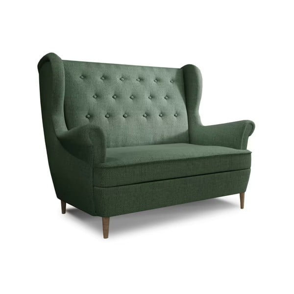 Žalios spalvos sofa 150 cm Aros – ELTAP
