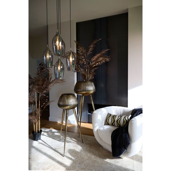 Iš metalo gėlių stovas ø 44 cm (aukštis 124 cm) Marielle – Light & Living-image-1