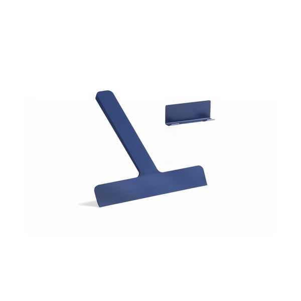 Mėlynos spalvos valytuvas su laikikliu 22 cm Ume – Zone