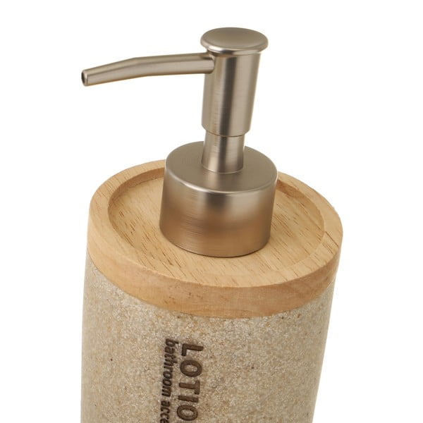 Vonios reikmenų rinkinys smėlio spalvos – Casa Selección-image-3