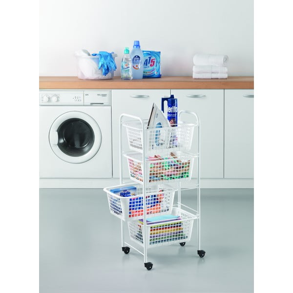 Mobilus stovas su krepšeliais Metaltex Miami, aukštis 83 cm-image-1