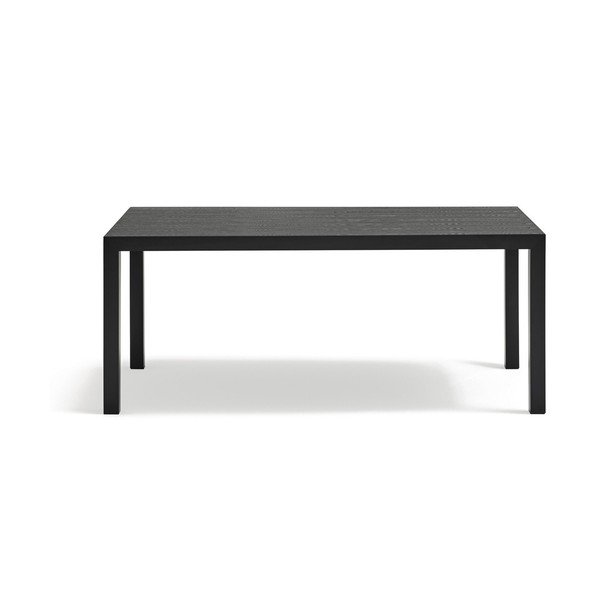 Valgomojo stalas su ąžuolo masyvo stalviršiu 75x180 cm Alma – Teulat-image-3