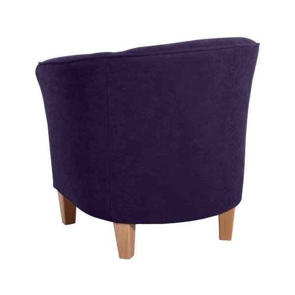 Violetinės spalvos fotelis "Max Winzer Livia-image-2