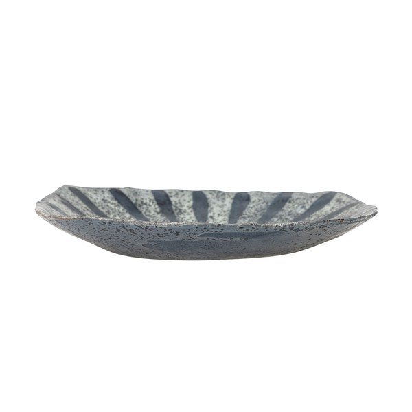 Pilkos spalvos skirta serviravimui iš akmens masės lėkštė ø 32 cm Ramie – Bloomingville-image-3