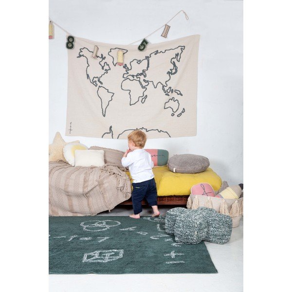 Sieninis žemėlapis 160x120 cm Canvas Map – Lorena Canals-image-3