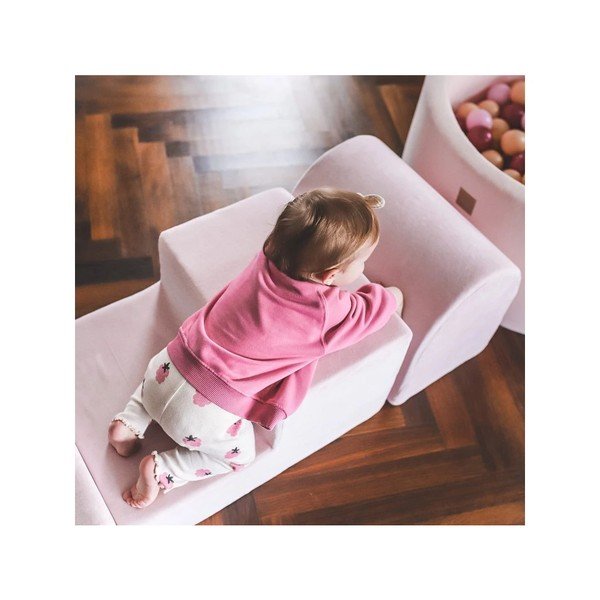 Smėlio spalvos iš aksomo putų žaidimų aikštelė 3 vnt. aukštis 30 cm 45x143 cm Montessori – Meowbaby-image-4