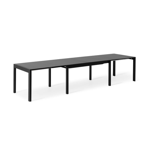 Sulankstomas valgomojo stalas su juodu stalviršiu 96x160 cm Join by Hammel - Hammel Furniture