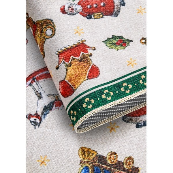 Kilimas žalios spalvos su Kalėdų motyvu 80x200 cm Green Christmas – Villeroy&Boch-image-4
