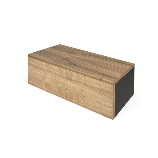 Juodas kintamas stalas TemaHome Jazz Walnut-image-3