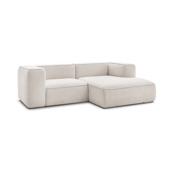 Kampinė sofa smėlio spalvos Zephyr – Bobochic Paris-image-3