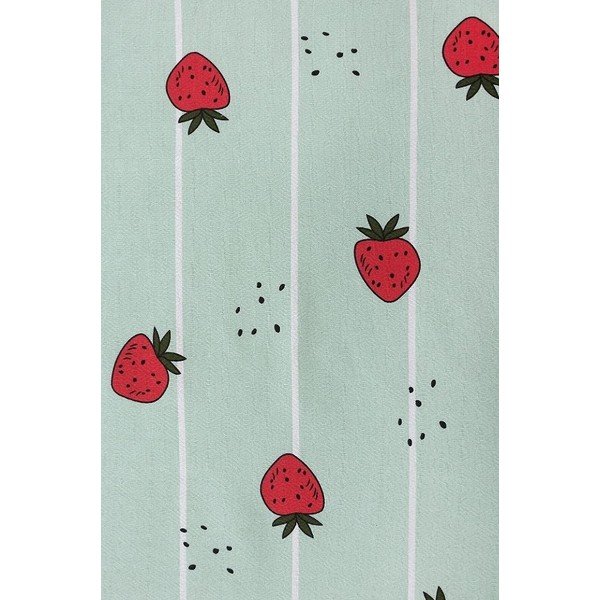 Iš medvilnės lovatiesė mėtų spalvos 170x230 cm Strawberry – Mila Home-image-1