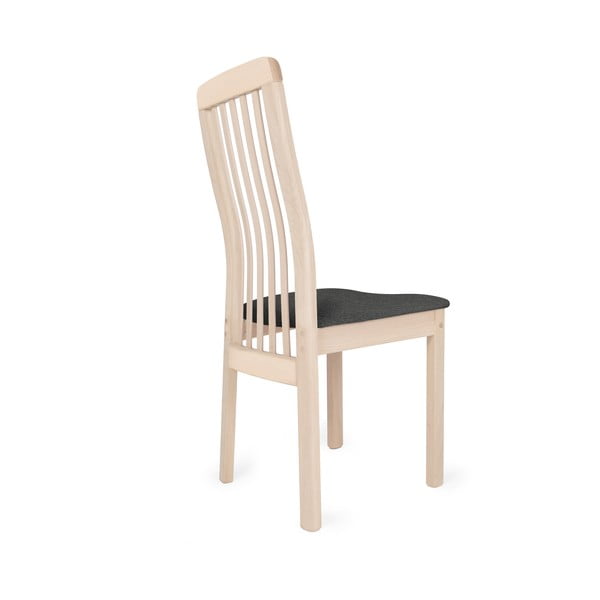 Juoda/natūrali bukmedžio medienos valgomojo kėdė Line - Hammel Furniture-image-3