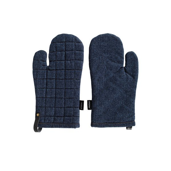 Iš medvilnės orkaitės pirštinės 2 vnt. Denim – ZicZac