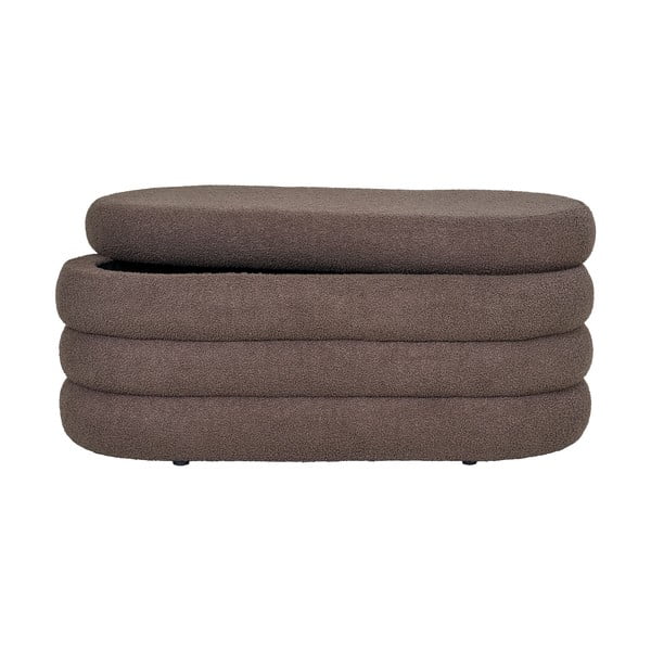 Iš boucle suolas rudos spalvos Dartford – House Nordic-image-2