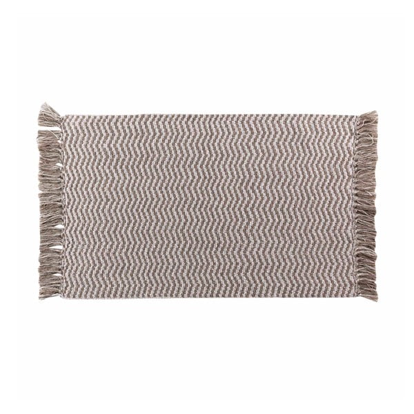 Skalbiamas kilimas šviesiai rudos spalvos 50x80 cm Alessia – douceur d'intérieur-image-4