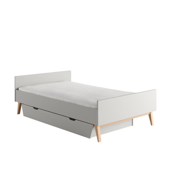 Vaikiška lova pilkos spalvos 120x200 cm Swing – Pinio-image-4