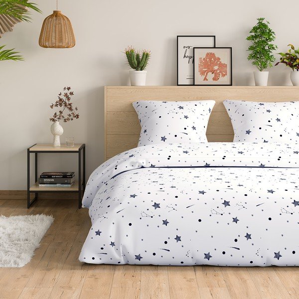 Medvilninė dvigulė patalynė AmeliaHome Averi Constellation, 200 x 220 cm-image-4