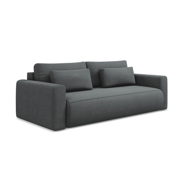 Tamsiai pilkos spalvos sulankstoma/su sandėliavimo vieta sofa 238 cm Kapua – Makamii-image-3