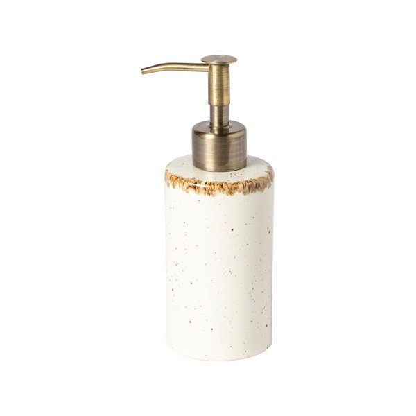 Kreminės spalvos iš molio muilo dozatorius Toscana Bath – Casafina