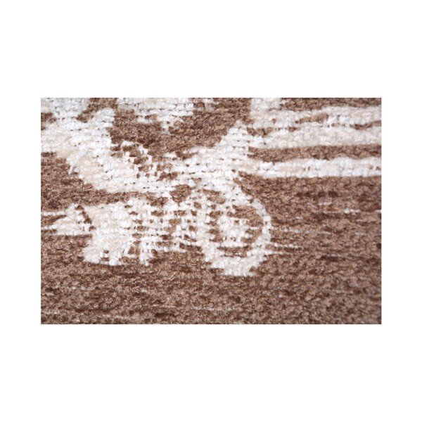 Dvipusis baltos ir rudos spalvos kilimas "Vitaus Ally", 77 x 200 cm-image-3
