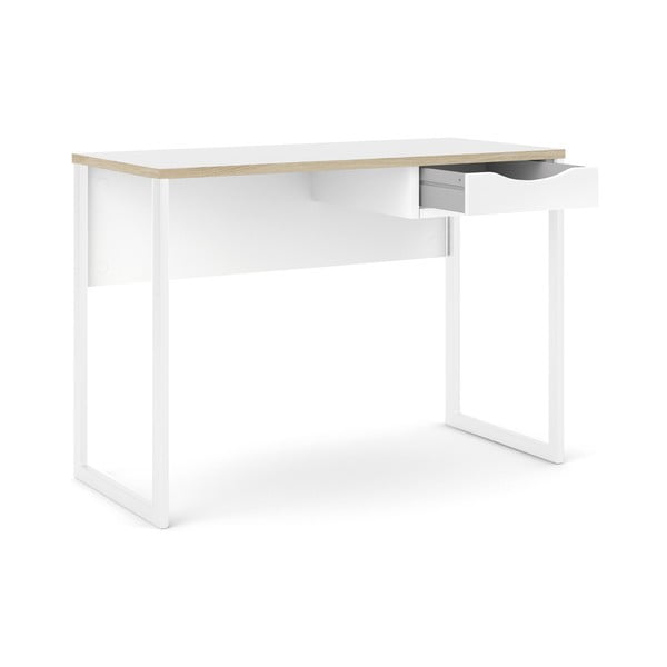 Baltas darbo stalas Tvilum Function Plus, 110 x 48 cm-image-4