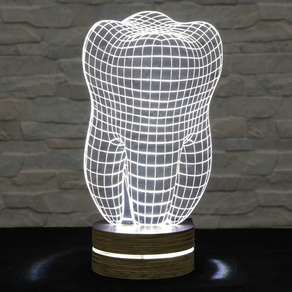 3D stalinis šviestuvas Dantis