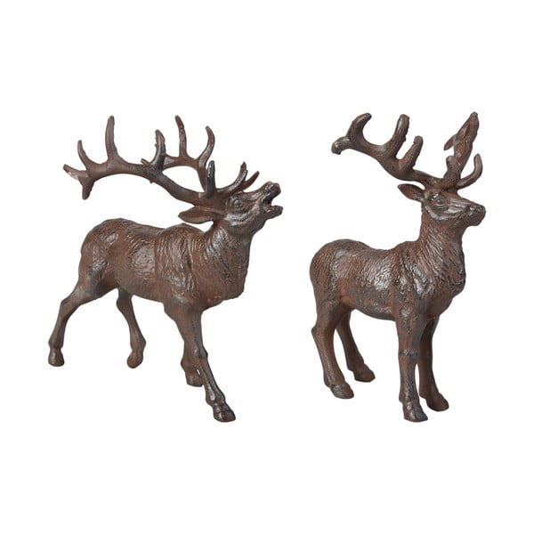 Iš metalo sodo statulos 2 vnt. Deer – Esschert Design