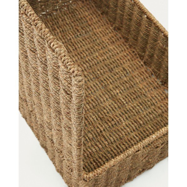 Iš jūržolės krepšiai 2 vnt. 40x60x21 cm Tossa – Kave Home-image-3