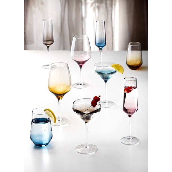 Stiklinės 4 vnt. šampanui 240 ml Prism – Ladelle-image-2