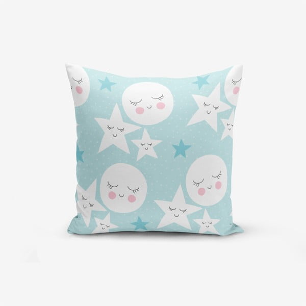 Pagalvės užvalkalas Minimalist Cushion Covers Moon Stars, 45 x 45 cm