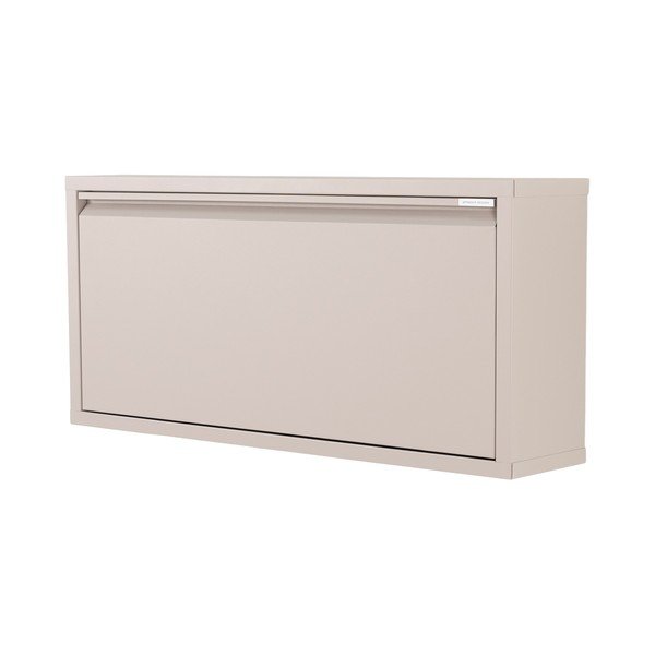 Taupe spalvos iš metalo atlenkiama/pakabinama spintelė batams 75x41x22 cm Billy – Spinder Design