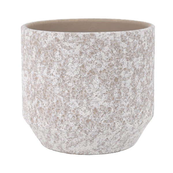 Iš keramikos rankų darbo gėlių vazono dangtelis ø 18 cm Almada – Ego Dekor