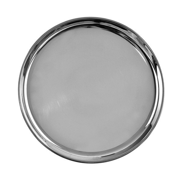 Iš nerūdijančio plieno padėklas ø 28 cm – Orion