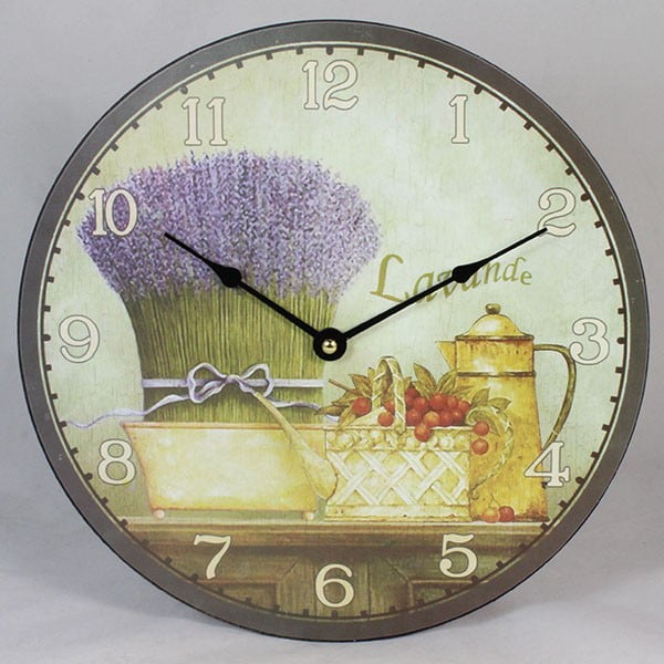 Laikrodis Lavande, 30 cm