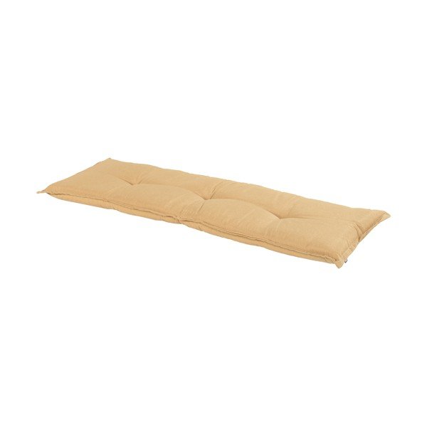 Sodo kėdės paminkštinimas geltonos spalvos suoliukui 50x150 cm Cuba – Hartman